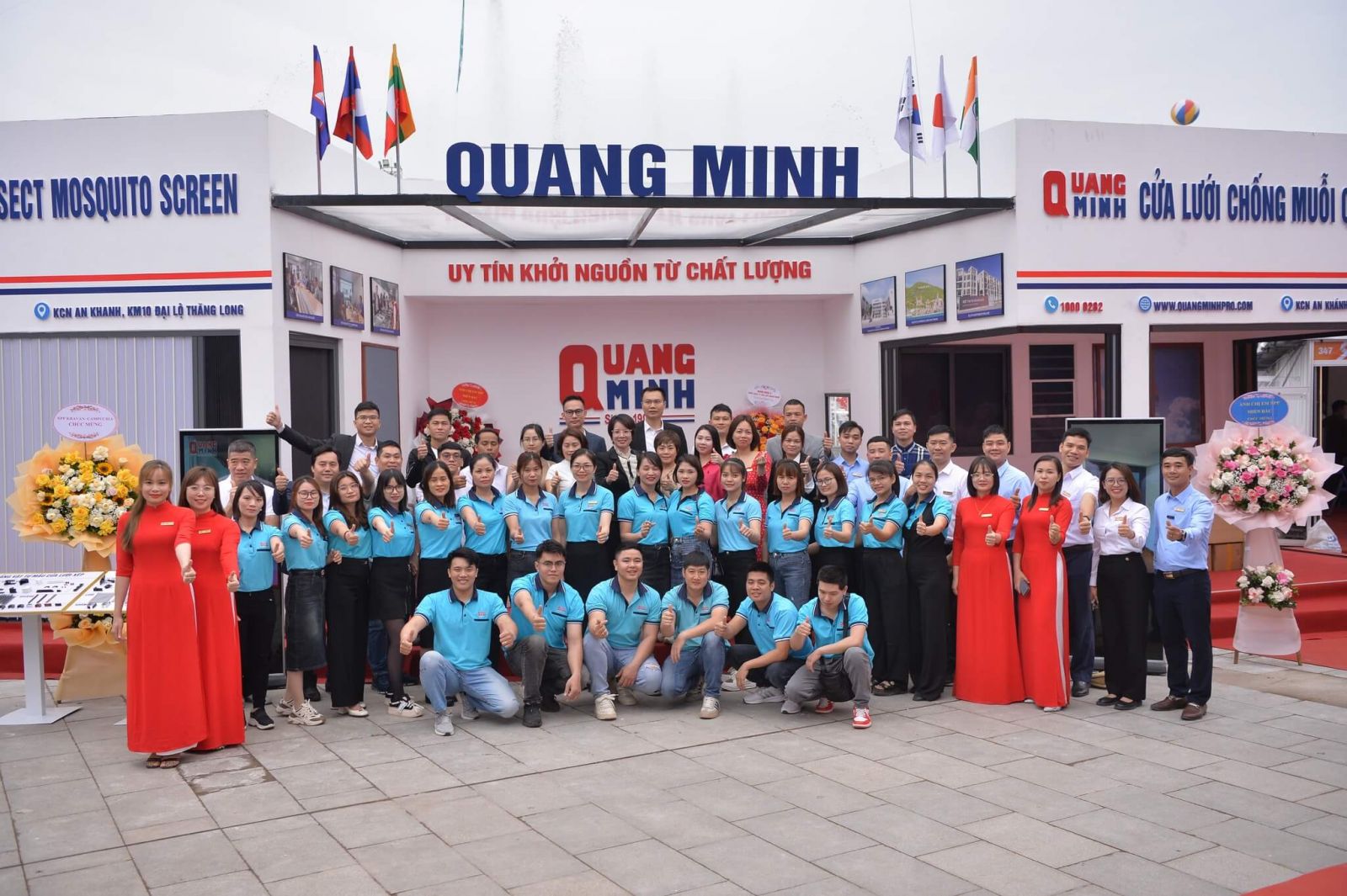 Cửa lưới chống muỗi Quang Minh