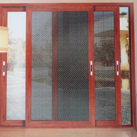 Mẫu 3 cửa lưới chống muỗi dạng lùa 