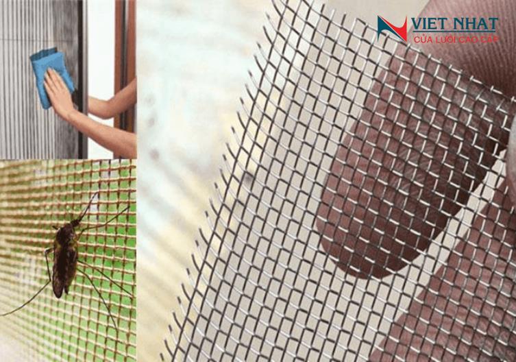 vệ sinh cửa lưới định kỳ