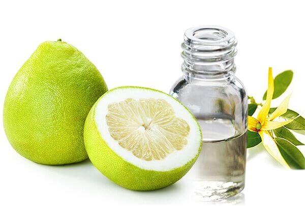 xông sả với vỏ bưởi đuổi muỗi